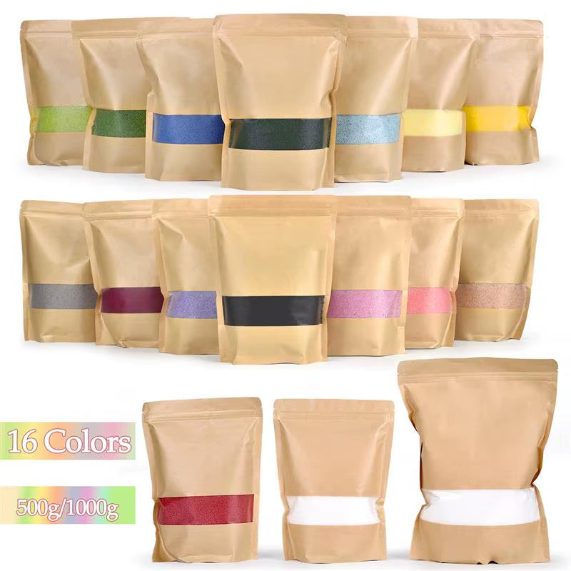 Colorful Granular Pearl Wax DIY Candle Making Materials Sand Painting Wax for Candle Making Handmade for Colour Sand Wax